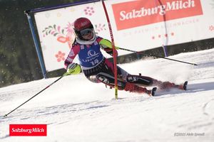 Mia Neßler: Landesmeistertitel Riesentorlauf und Slalom