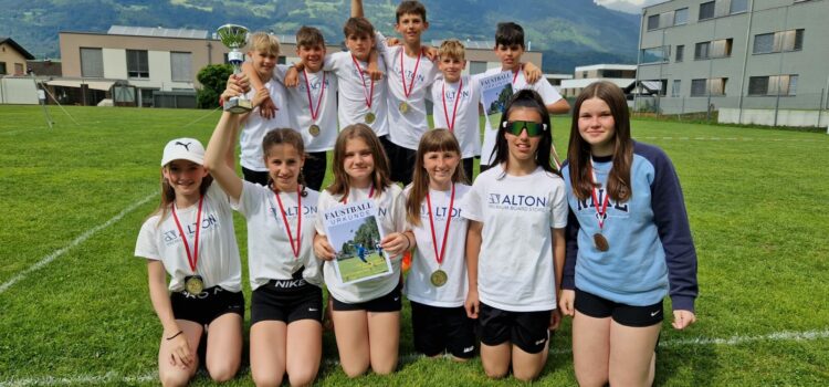 Top-Platzierungen beim Faustball Finaltag Top-Platzierungen beim Faustball Finaltag